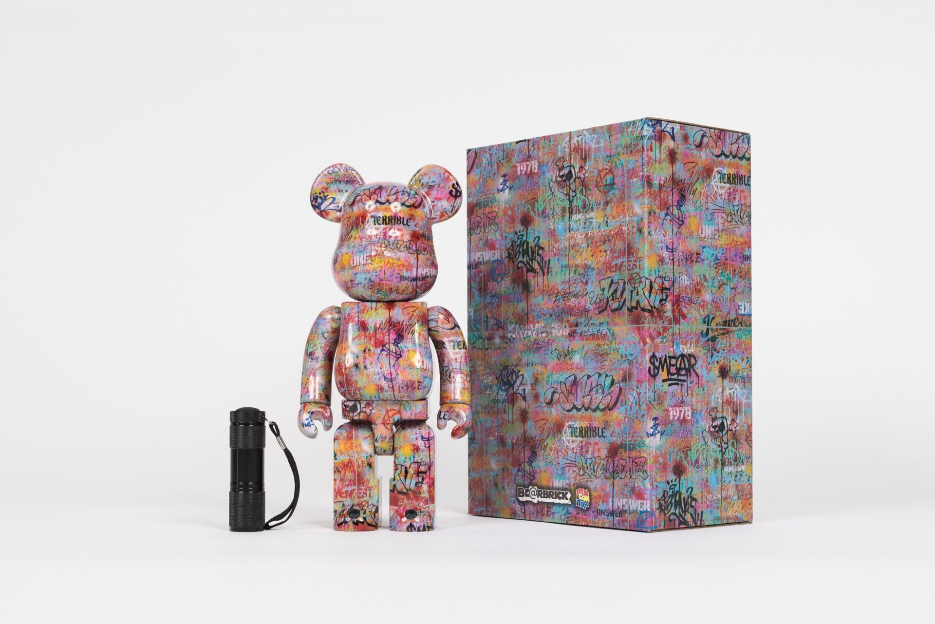 MEDICOM TOY Be@rbrick 400% 'KNAVE BY YUCK P(L/R)AYER'